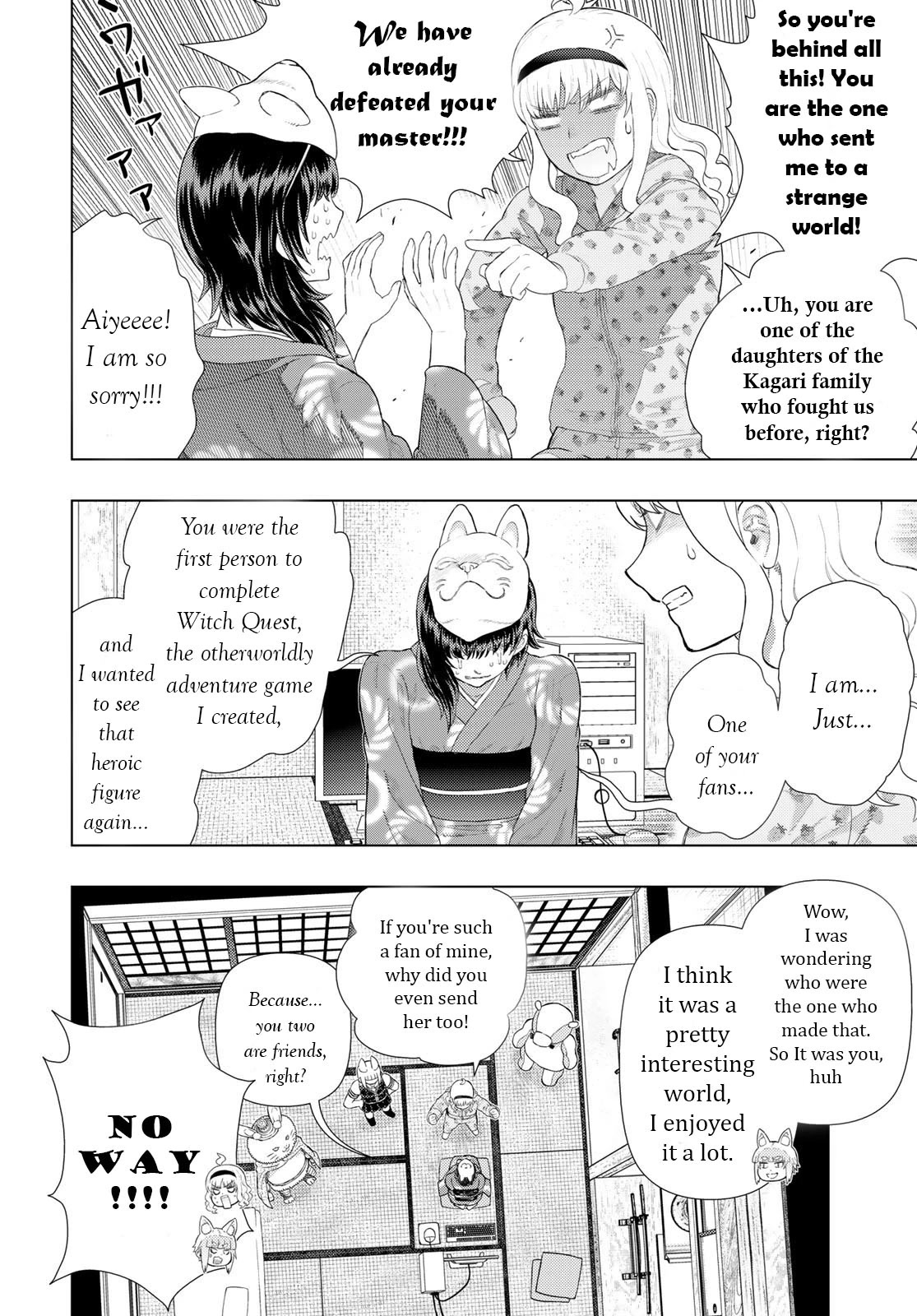 Witchcraft Works Chapter 109.9 page 12 - Chapter 109.9: Extra Part 6: Kasumi-chan and Kemomimi's Different World Adventures Again