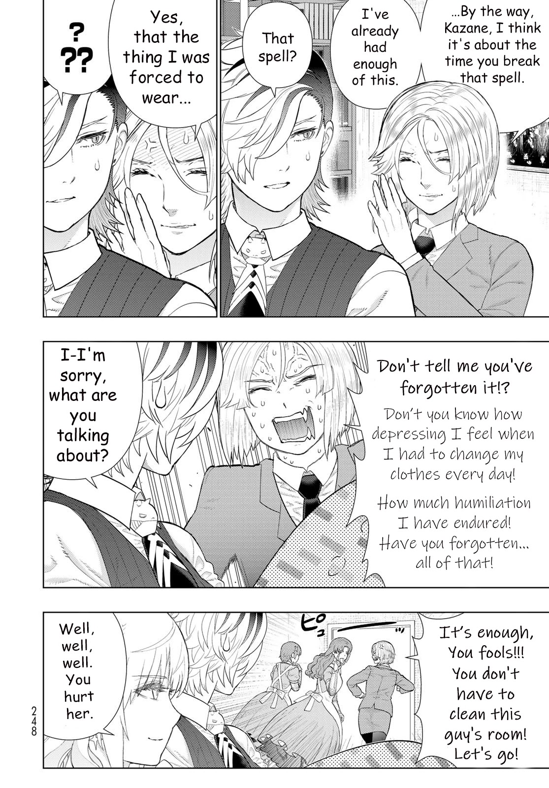 Witchcraft Works Chapter 109 page 10 - Chapter 109: Extra Part 1: Mr. Takkamiya And The Witches In The Chairwomen's Office