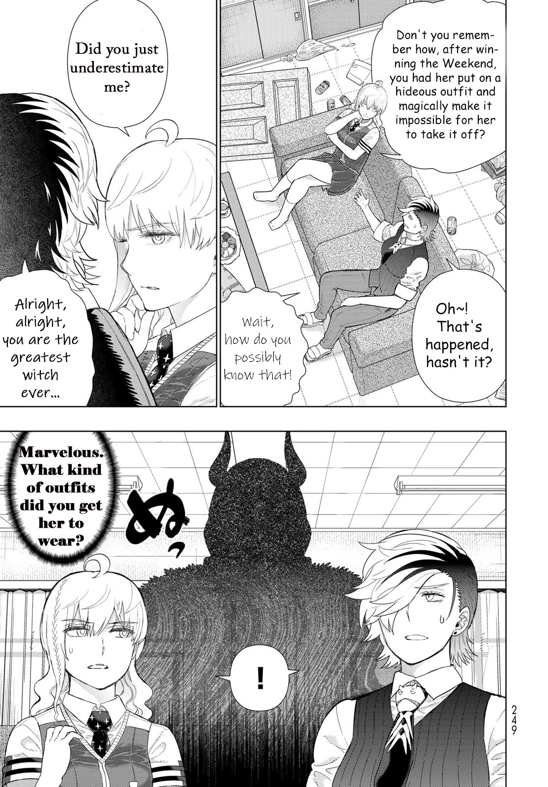 Witchcraft Works Chapter 109 page 11 - Chapter 109: Extra Part 1: Mr. Takkamiya And The Witches In The Chairwomen's Office
