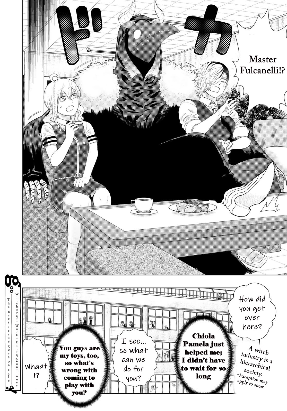Witchcraft Works Chapter 109 page 12 - Chapter 109: Extra Part 1: Mr. Takkamiya And The Witches In The Chairwomen's Office