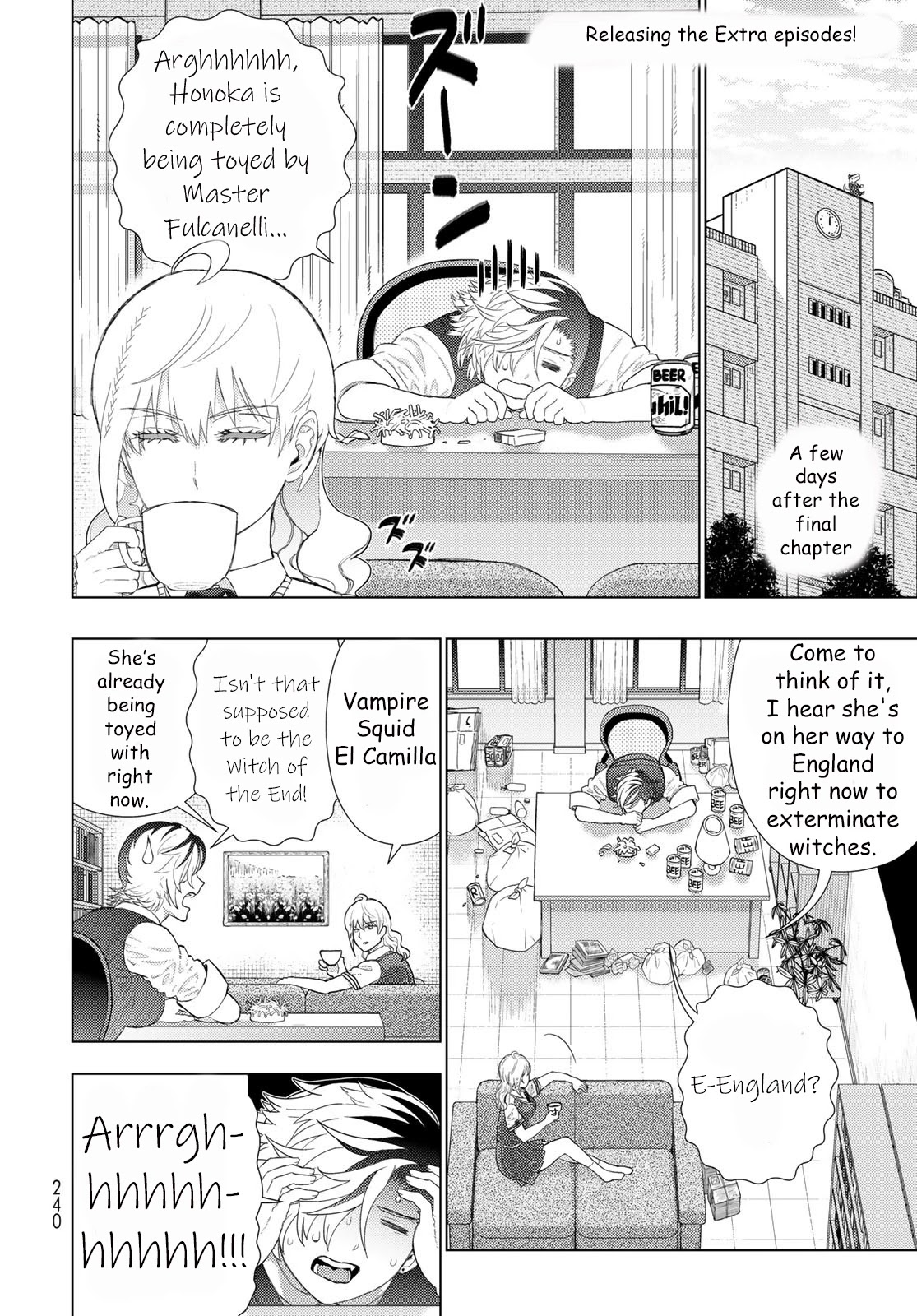 Witchcraft Works Chapter 109 page 2 - Chapter 109: Extra Part 1: Mr. Takkamiya And The Witches In The Chairwomen's Office
