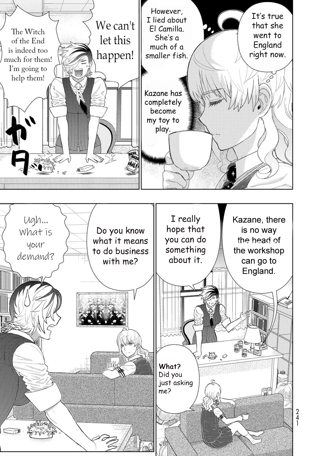 Witchcraft Works Chapter 109 page 3 - Chapter 109: Extra Part 1: Mr. Takkamiya And The Witches In The Chairwomen's Office