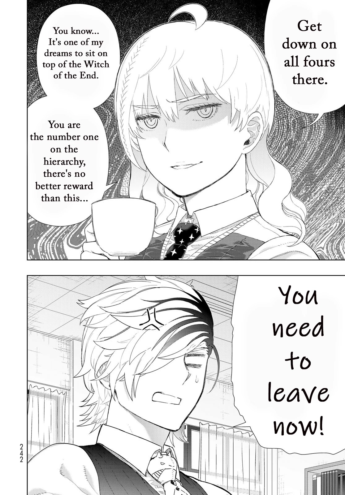 Witchcraft Works Chapter 109 page 4 - Chapter 109: Extra Part 1: Mr. Takkamiya And The Witches In The Chairwomen's Office