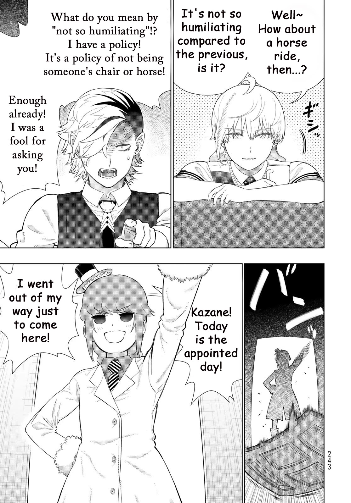 Witchcraft Works Chapter 109 page 5 - Chapter 109: Extra Part 1: Mr. Takkamiya And The Witches In The Chairwomen's Office