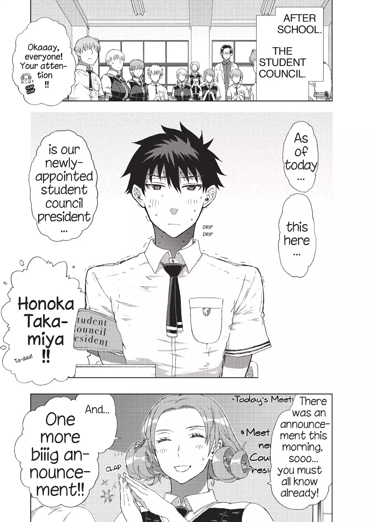 Witchcraft Works Chapter 11 page 1 - Chapter 11: Takamiya and the Trials of Love