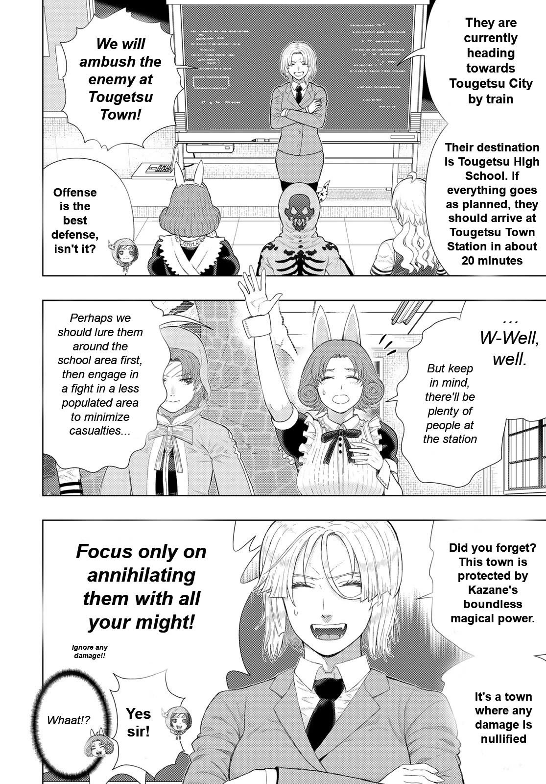 Witchcraft Works Chapter 110 page 4 - Chapter 110: Extra Part 7: Fuyutsuki City and the Five Witches