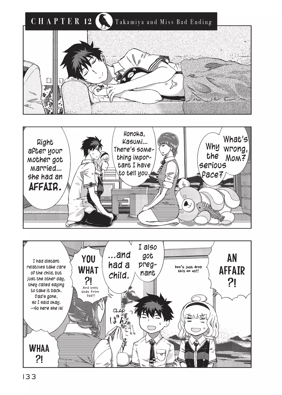 Witchcraft Works Chapter 12 page 1 - Chapter 12: Takamiya and Miss Bad Ending