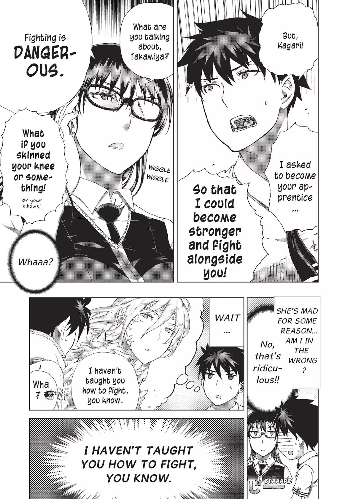 Witchcraft Works Chapter 12 page 13 - Chapter 12: Takamiya and Miss Bad Ending