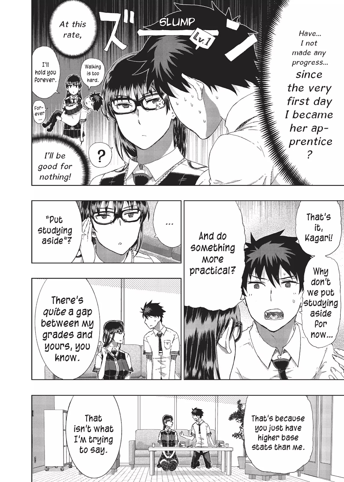 Witchcraft Works Chapter 12 page 14 - Chapter 12: Takamiya and Miss Bad Ending