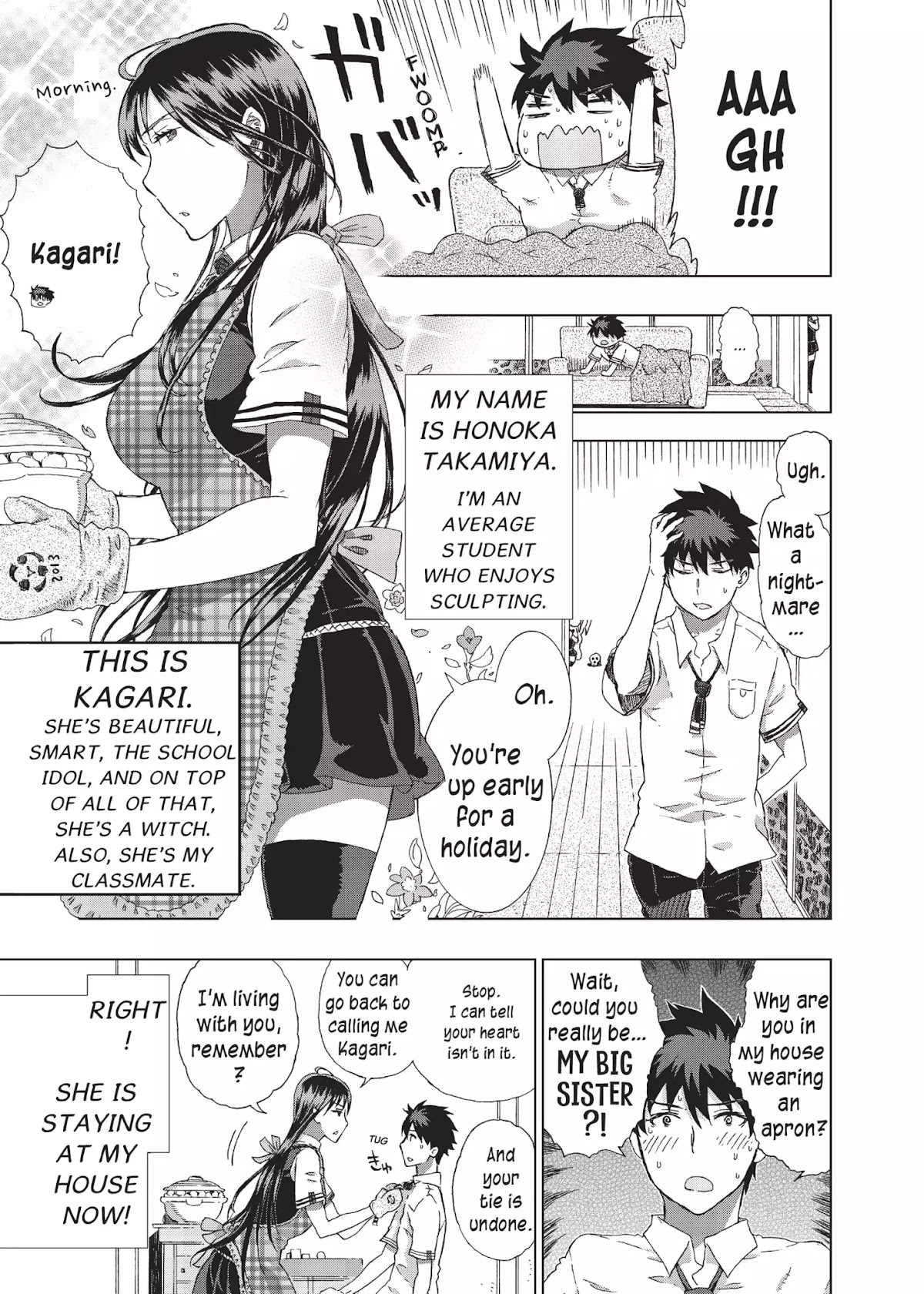 Witchcraft Works Chapter 12 page 3 - Chapter 12: Takamiya and Miss Bad Ending
