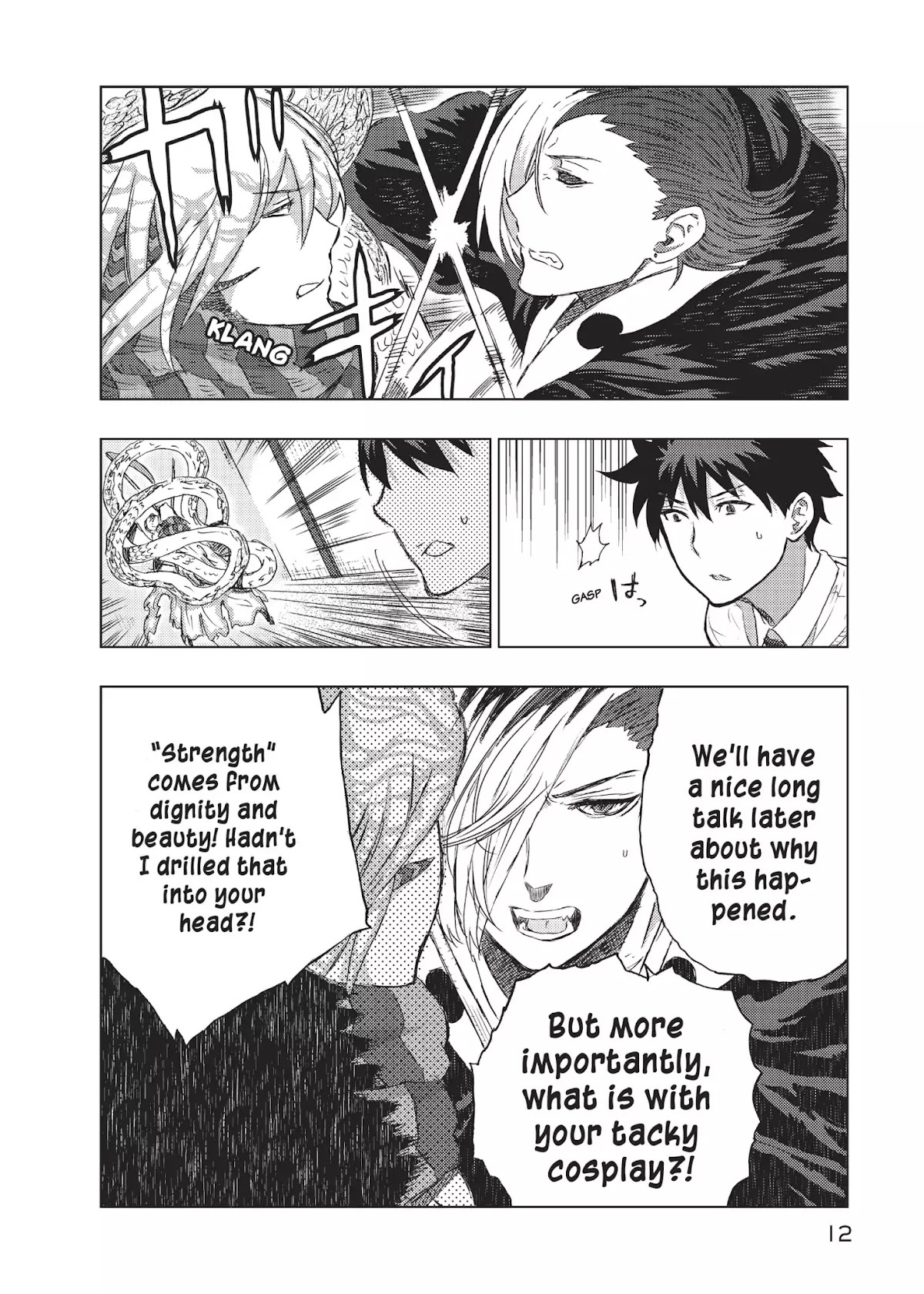 Witchcraft Works Chapter 13 page 12 - Chapter 13: Takamiya and Noblesse Oblige