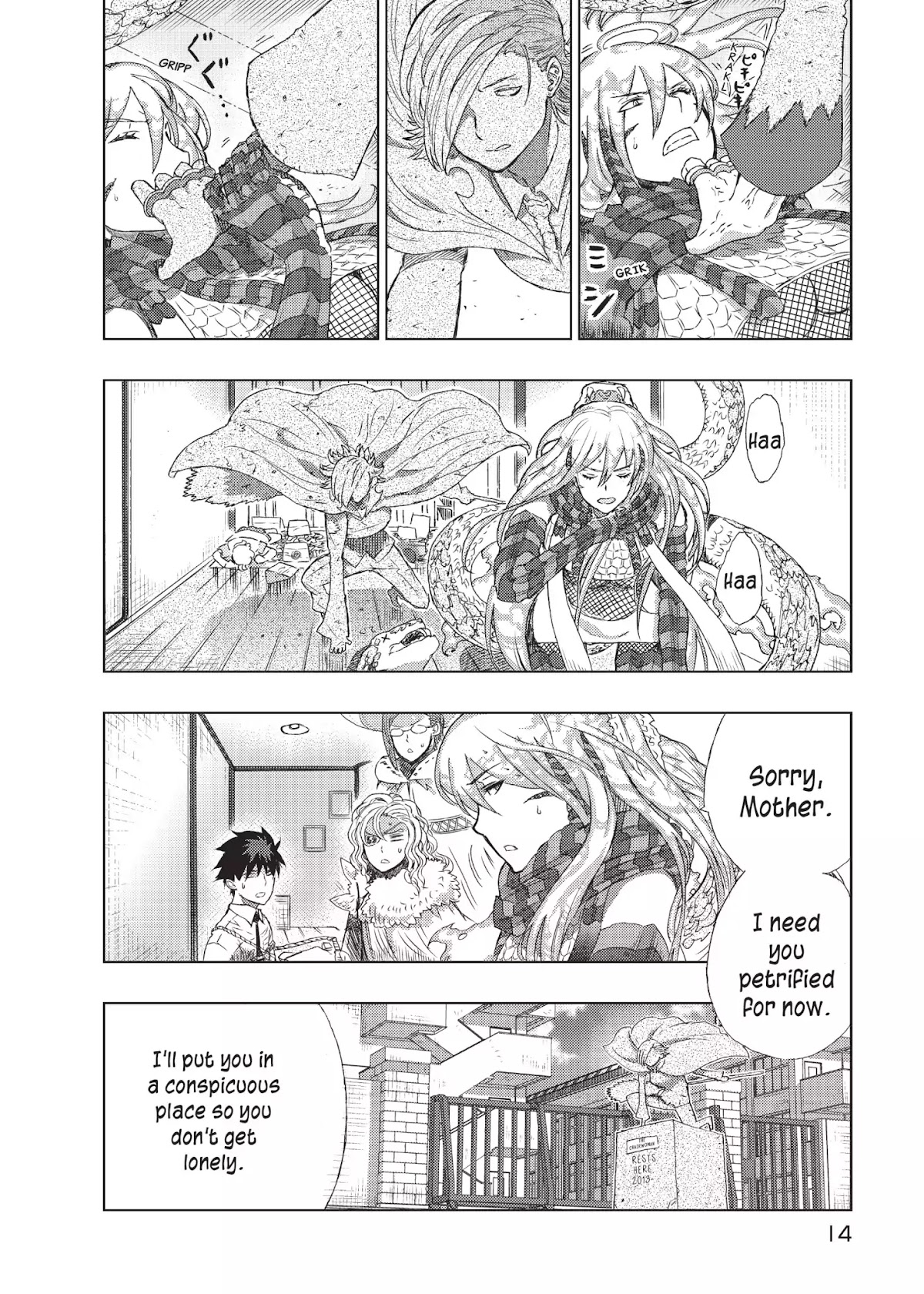Witchcraft Works Chapter 13 page 14 - Chapter 13: Takamiya and Noblesse Oblige