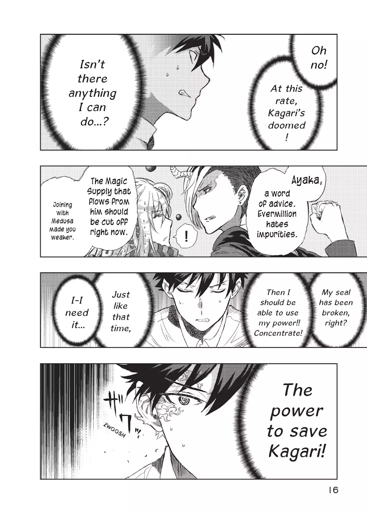 Witchcraft Works Chapter 13 page 16 - Chapter 13: Takamiya and Noblesse Oblige