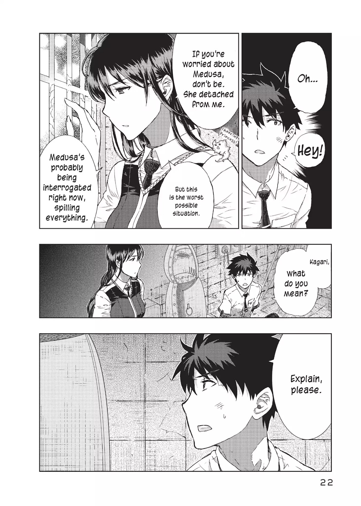 Witchcraft Works Chapter 13 page 21 - Chapter 13: Takamiya and Noblesse Oblige