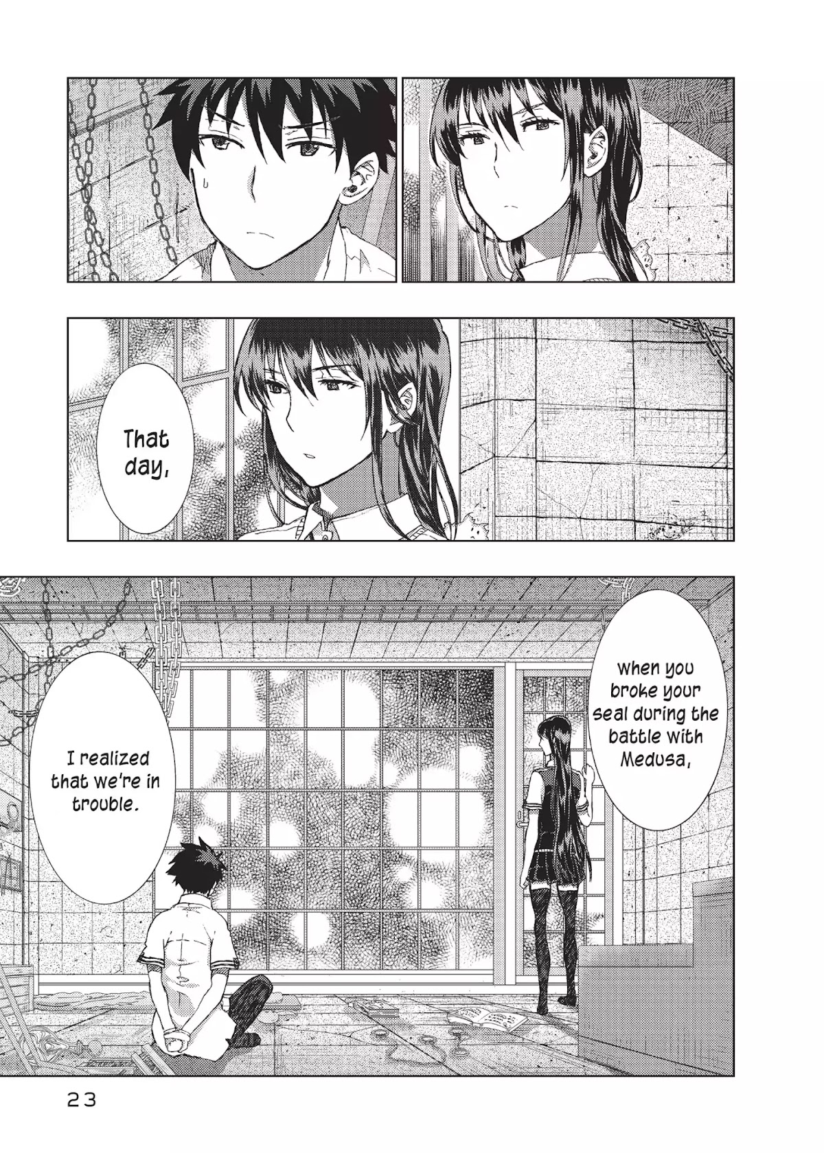 Witchcraft Works Chapter 13 page 22 - Chapter 13: Takamiya and Noblesse Oblige