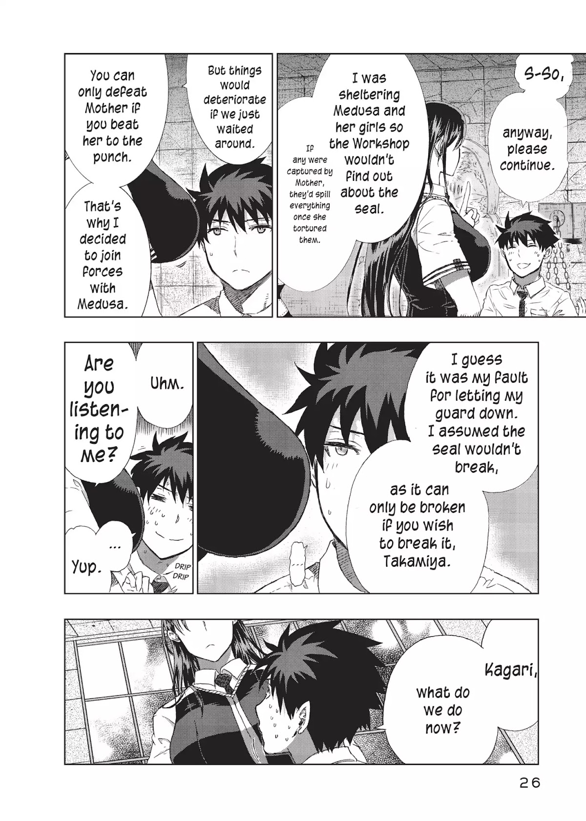 Witchcraft Works Chapter 13 page 25 - Chapter 13: Takamiya and Noblesse Oblige