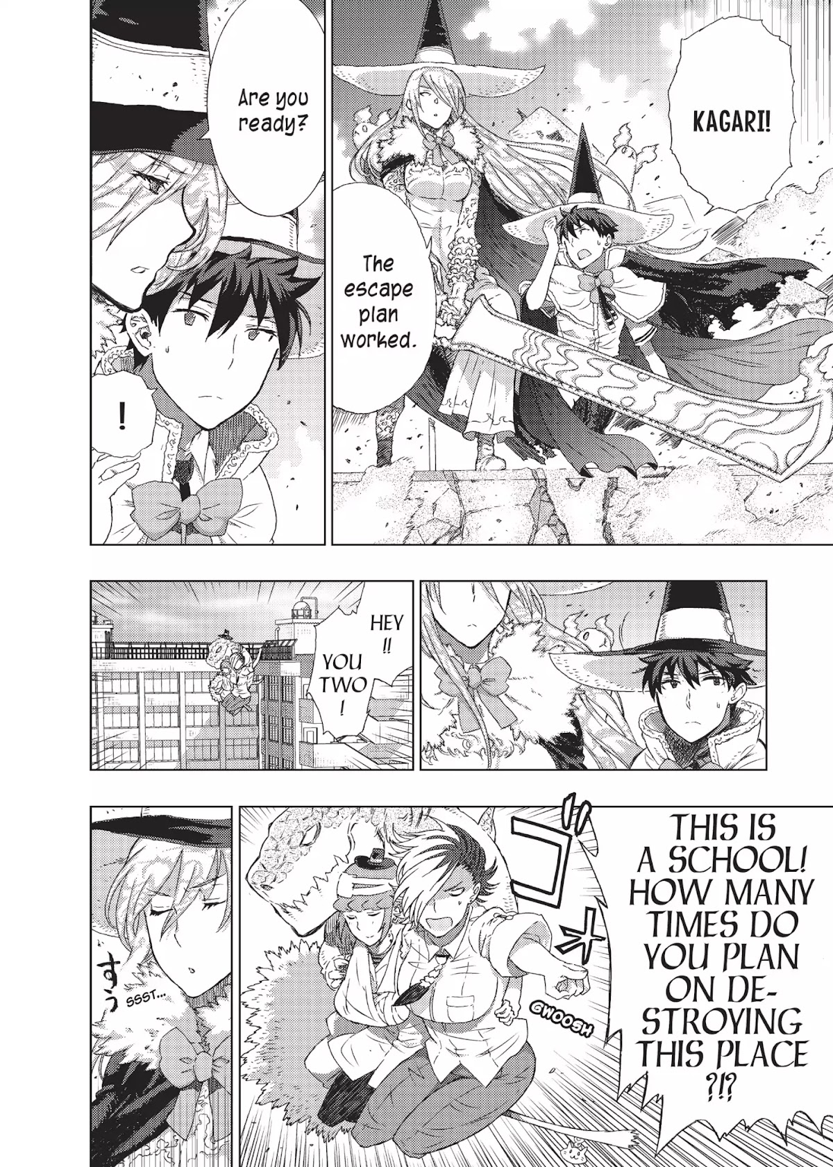 Witchcraft Works Chapter 13 page 35 - Chapter 13: Takamiya and Noblesse Oblige