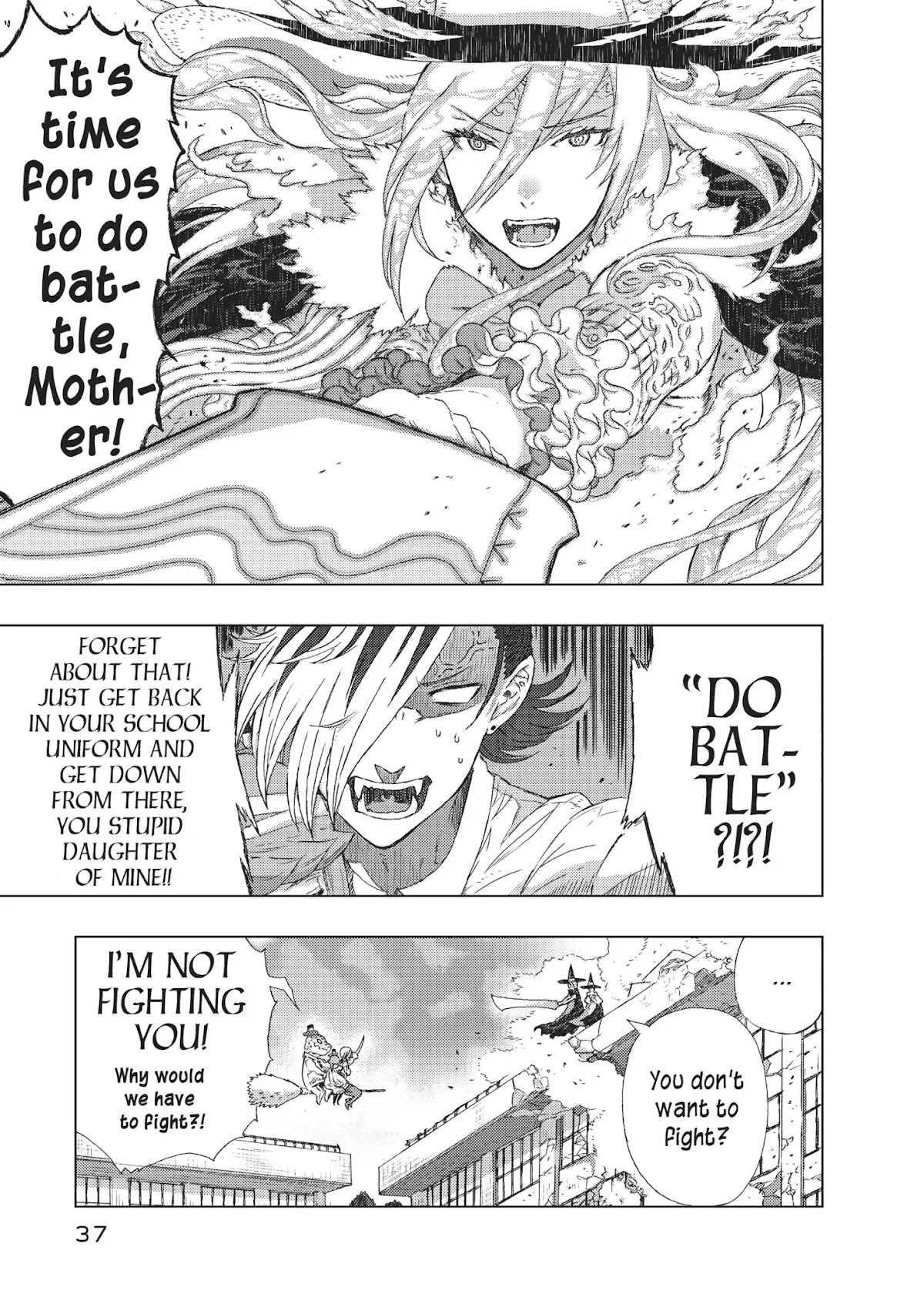 Witchcraft Works Chapter 13 page 36 - Chapter 13: Takamiya and Noblesse Oblige