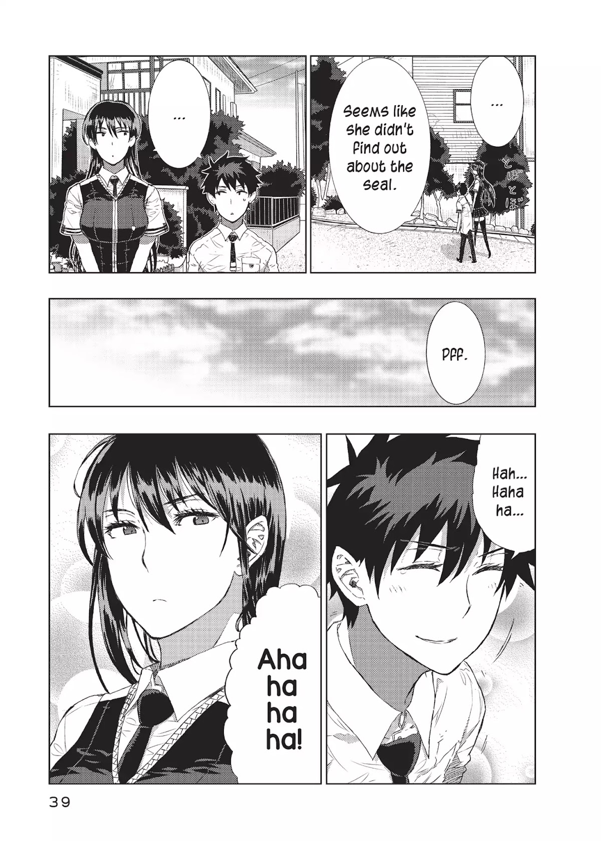 Witchcraft Works Chapter 13 page 38 - Chapter 13: Takamiya and Noblesse Oblige