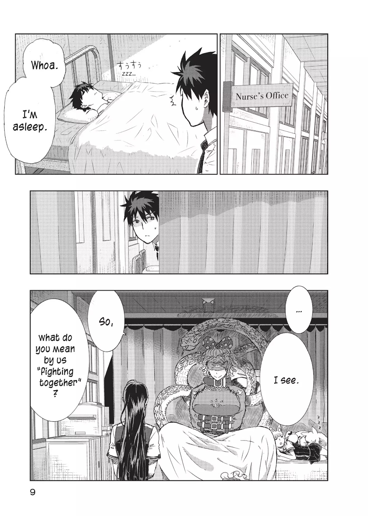 Witchcraft Works Chapter 13 page 9 - Chapter 13: Takamiya and Noblesse Oblige