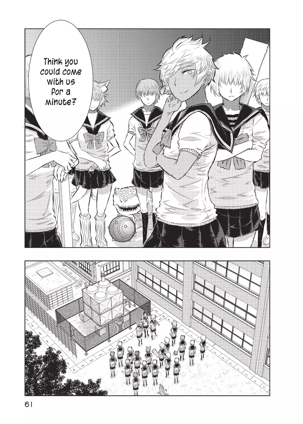 Witchcraft Works Chapter 14 page 16 - Chapter 14: Takamiya and Kagari's Wound