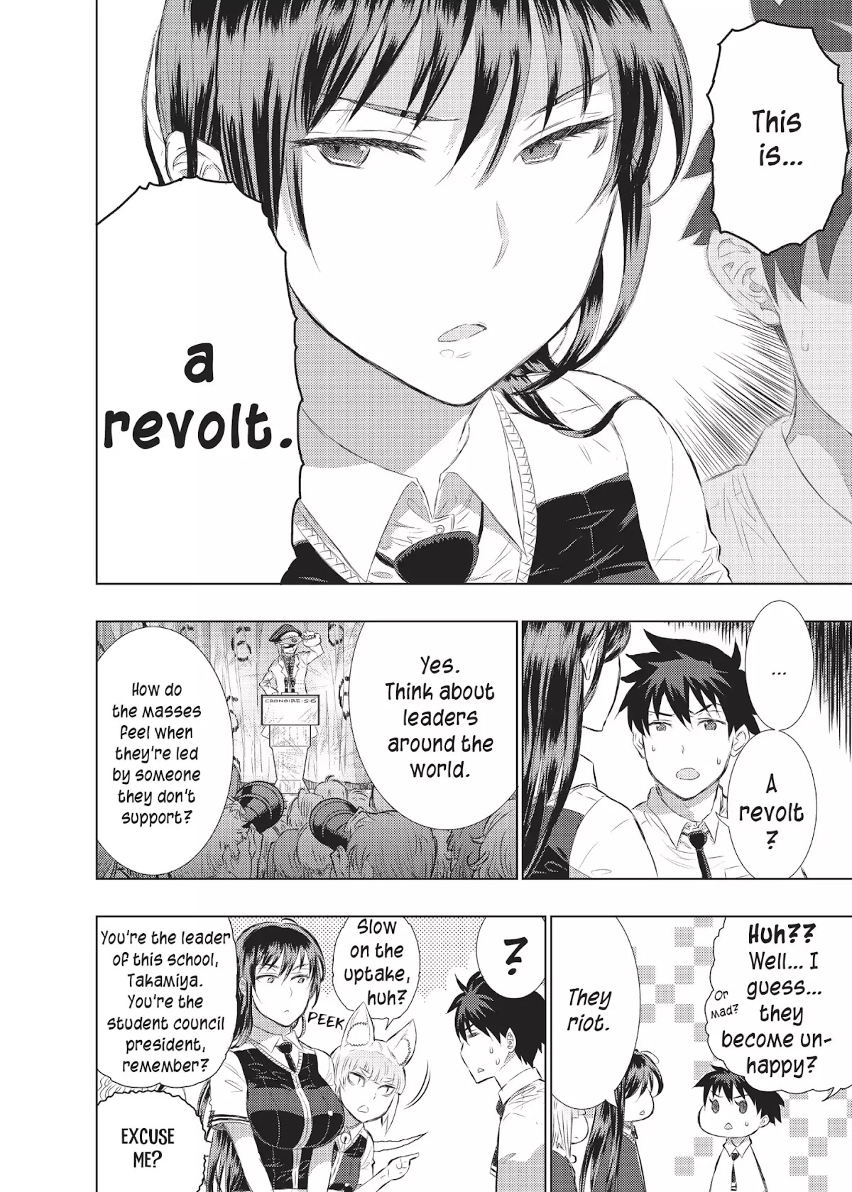 Witchcraft Works Chapter 15 page 13 - Chapter 15: Takamiya and the Strong-Armed Witch