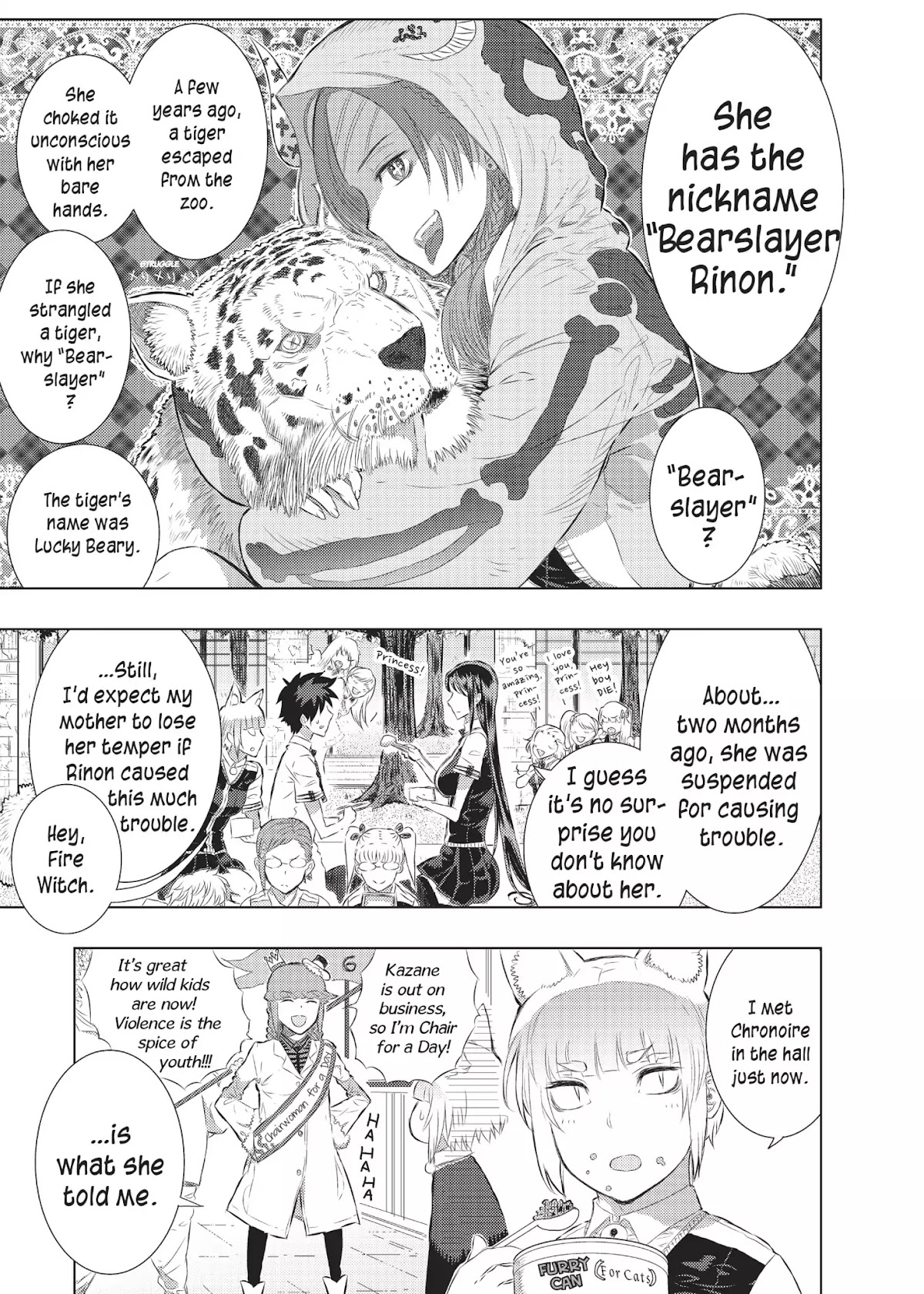 Witchcraft Works Chapter 15 page 21 - Chapter 15: Takamiya and the Strong-Armed Witch