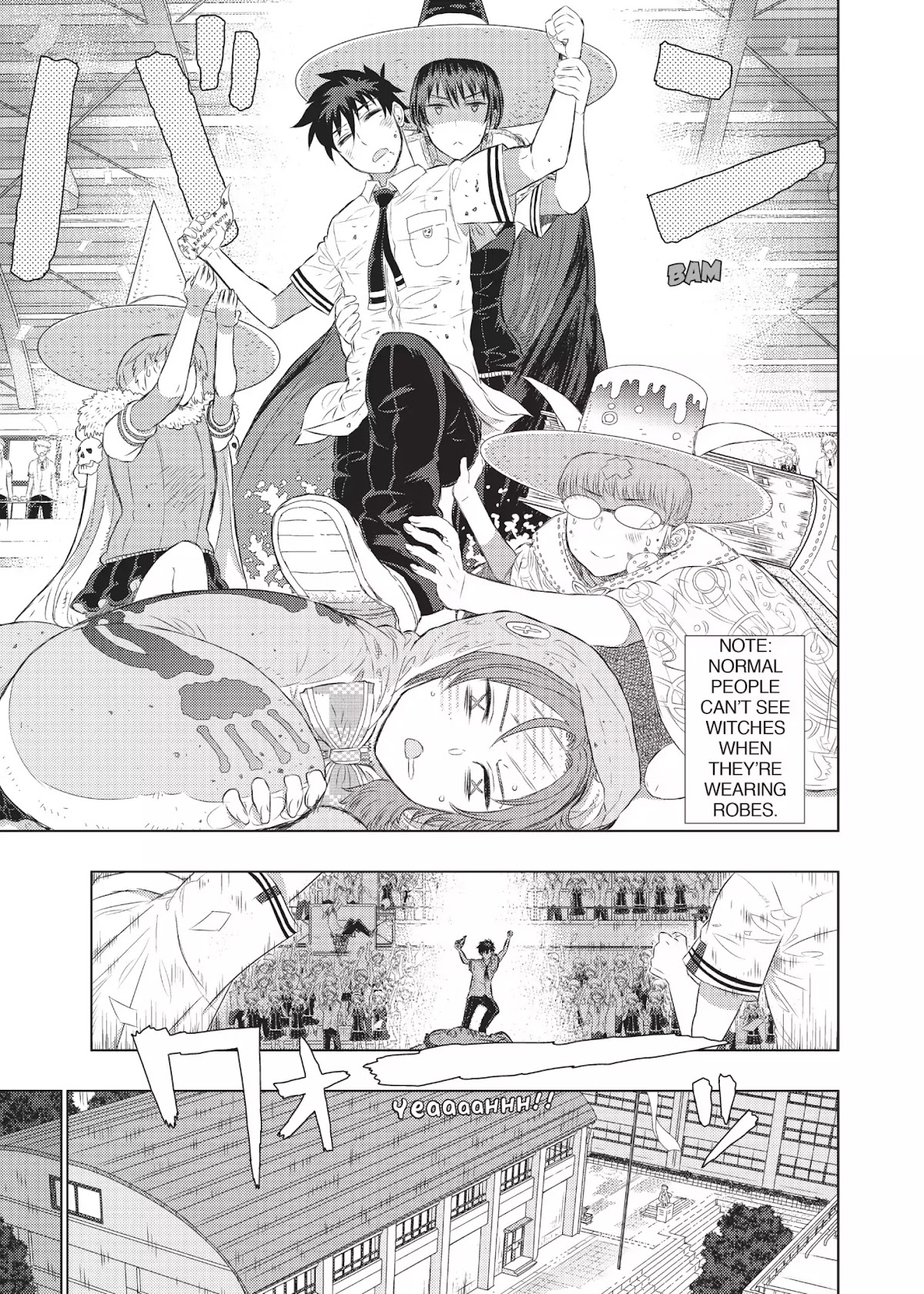 Witchcraft Works Chapter 15 page 37 - Chapter 15: Takamiya and the Strong-Armed Witch
