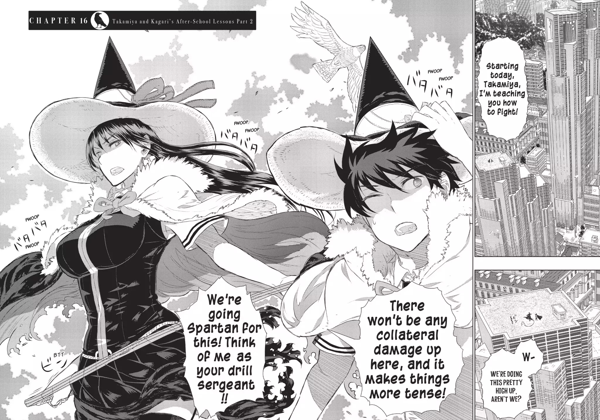 Witchcraft Works Chapter 16 page 2 - Chapter 16: Takamiya and Kagari's After-School Lessons Part 2