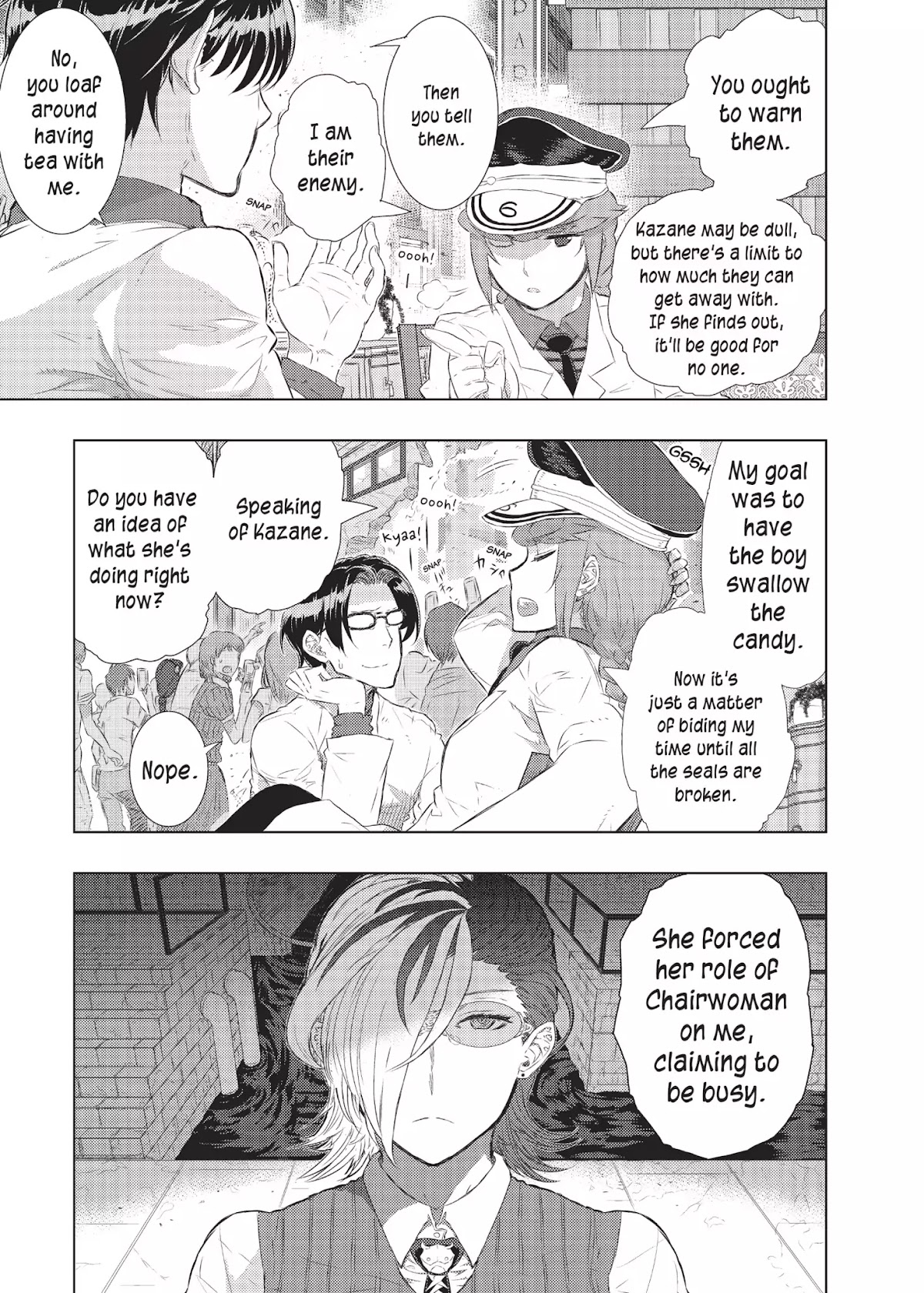 Witchcraft Works Chapter 16 page 28 - Chapter 16: Takamiya and Kagari's After-School Lessons Part 2