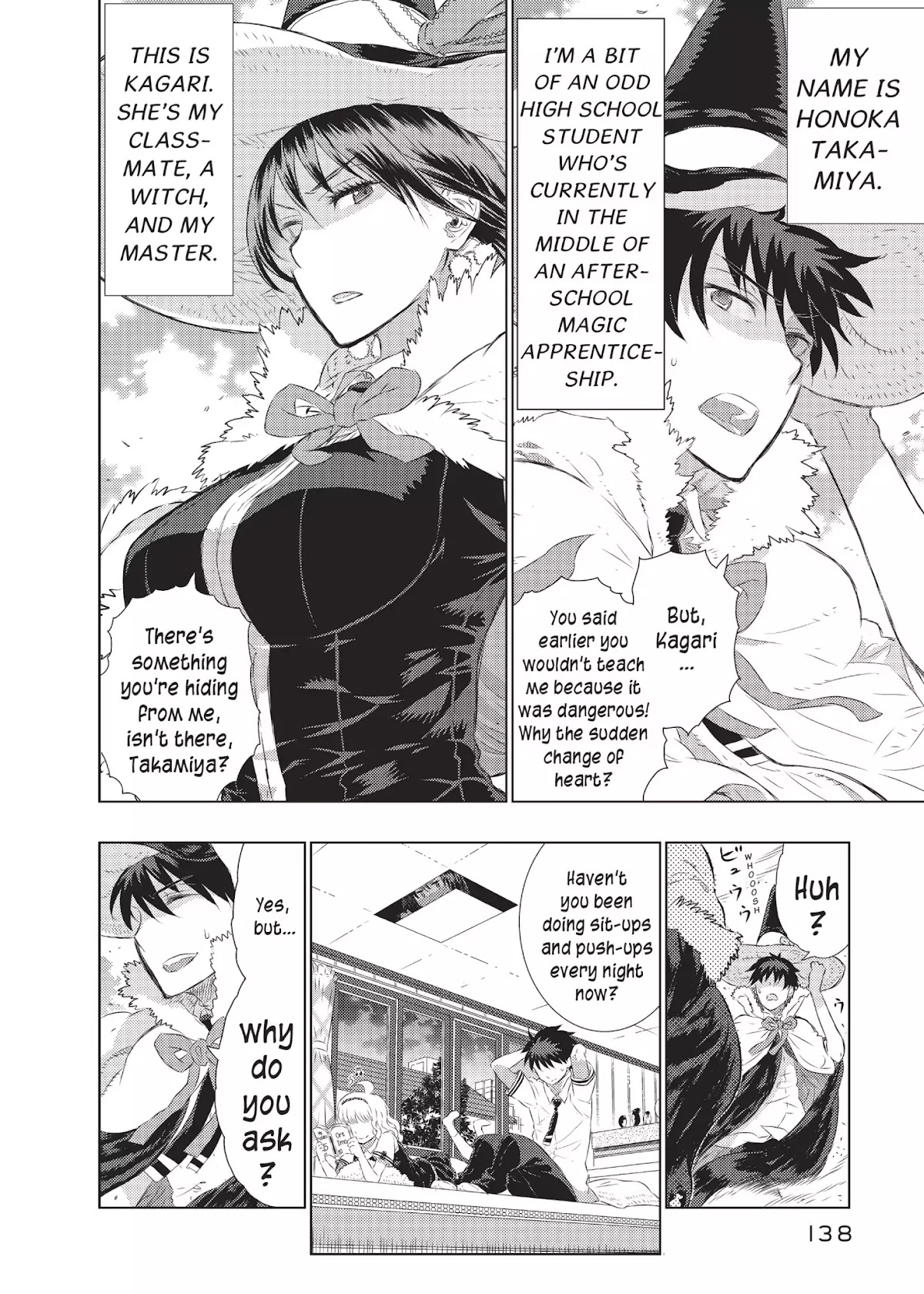 Witchcraft Works Chapter 16 page 3 - Chapter 16: Takamiya and Kagari's After-School Lessons Part 2