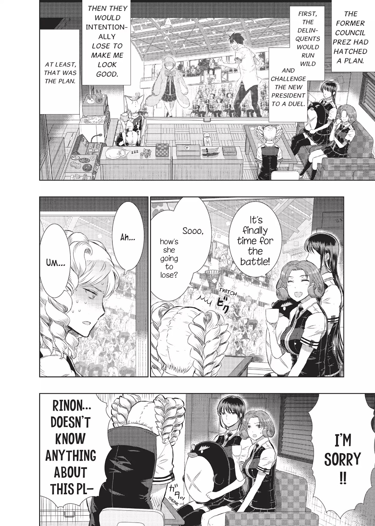 Witchcraft Works Chapter 16 page 33 - Chapter 16: Takamiya and Kagari's After-School Lessons Part 2