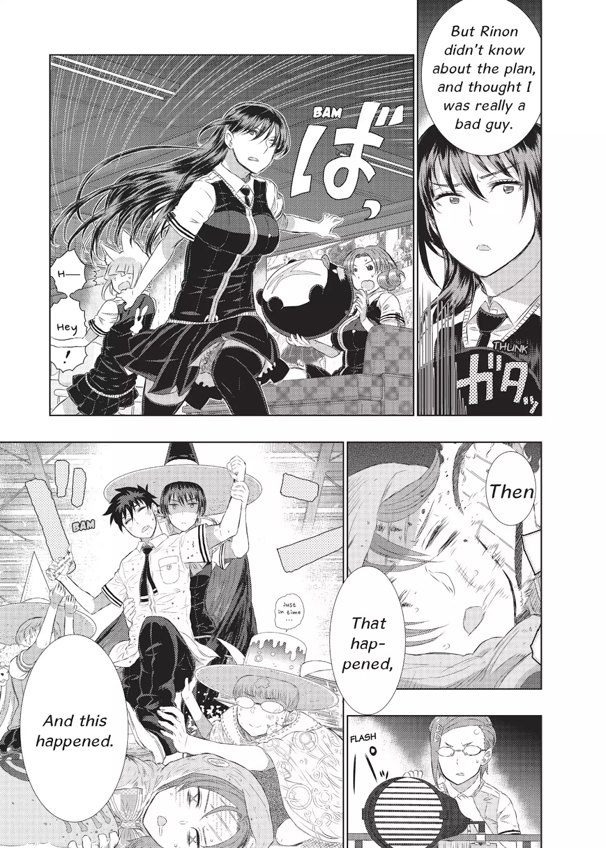 Witchcraft Works Chapter 16 page 34 - Chapter 16: Takamiya and Kagari's After-School Lessons Part 2