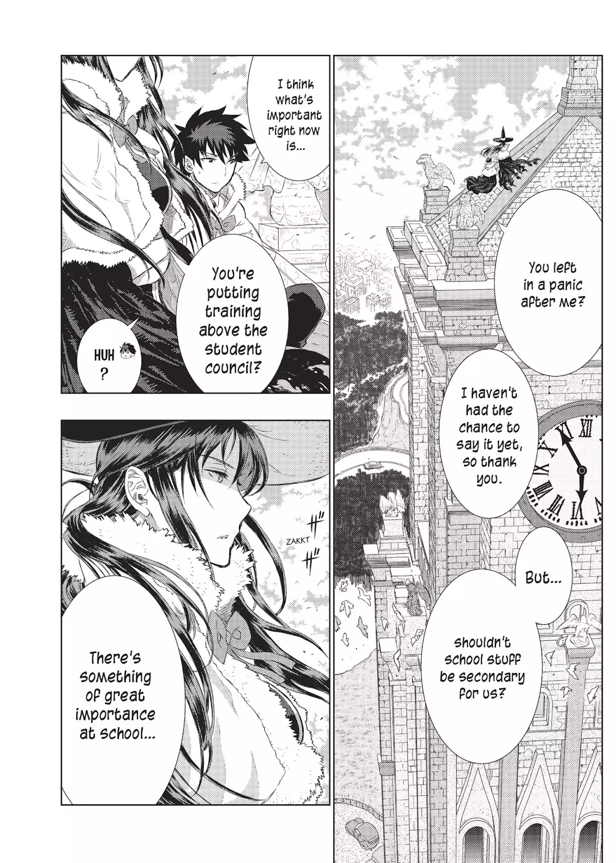 Witchcraft Works Chapter 16 page 35 - Chapter 16: Takamiya and Kagari's After-School Lessons Part 2