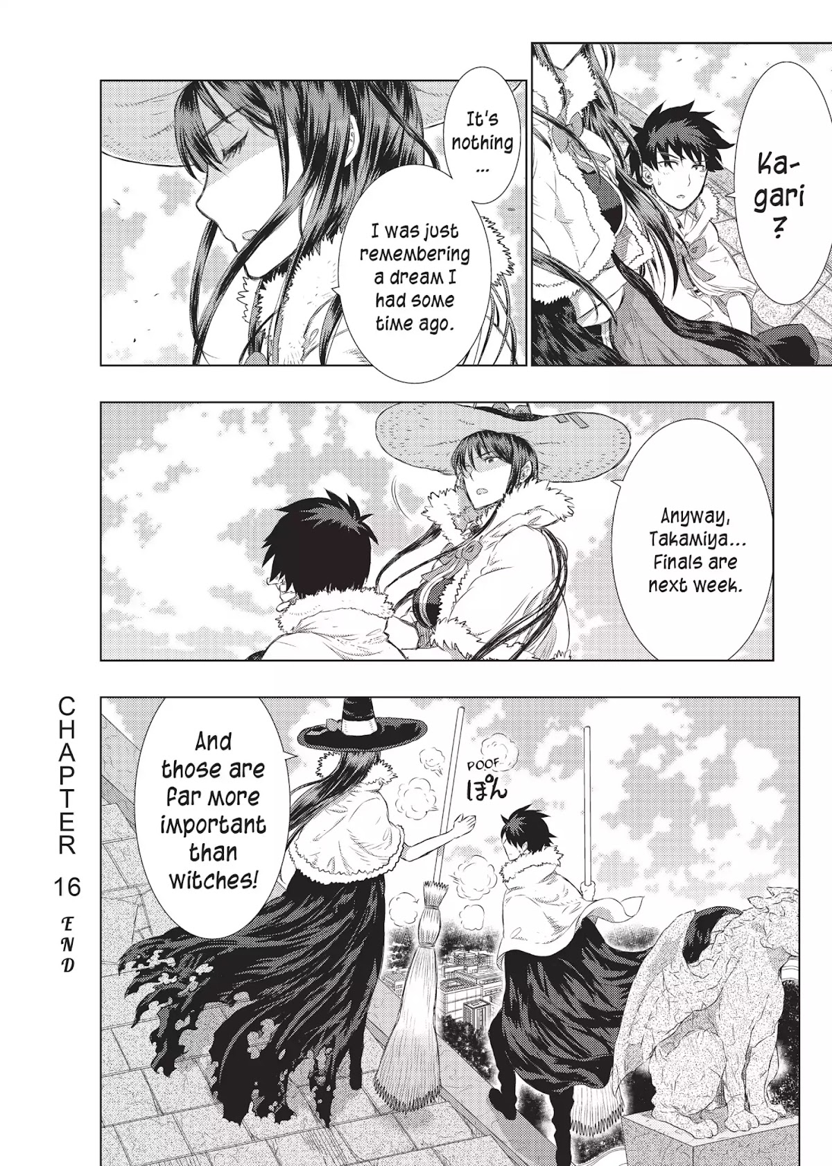 Witchcraft Works Chapter 16 page 38 - Chapter 16: Takamiya and Kagari's After-School Lessons Part 2