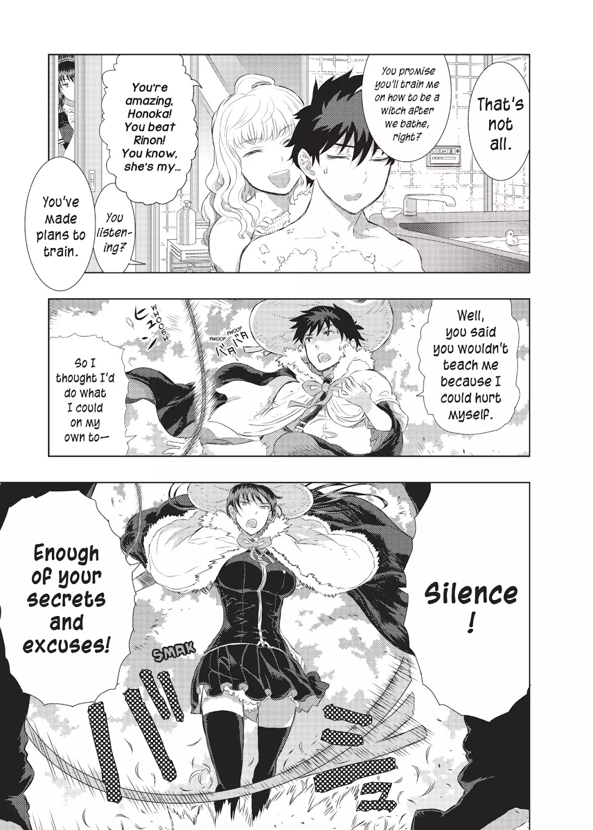 Witchcraft Works Chapter 16 page 4 - Chapter 16: Takamiya and Kagari's After-School Lessons Part 2