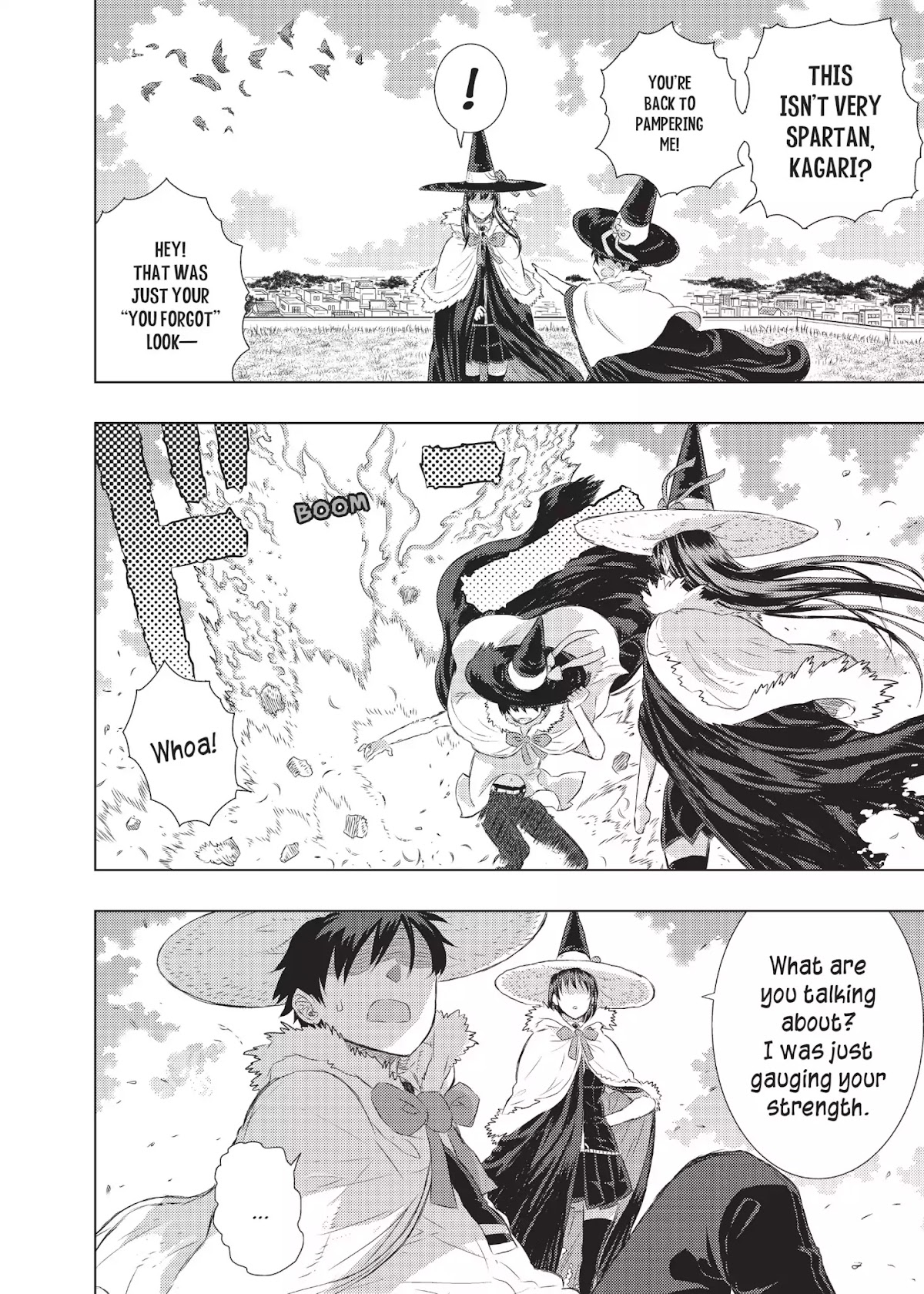 Witchcraft Works Chapter 16 page 9 - Chapter 16: Takamiya and Kagari's After-School Lessons Part 2
