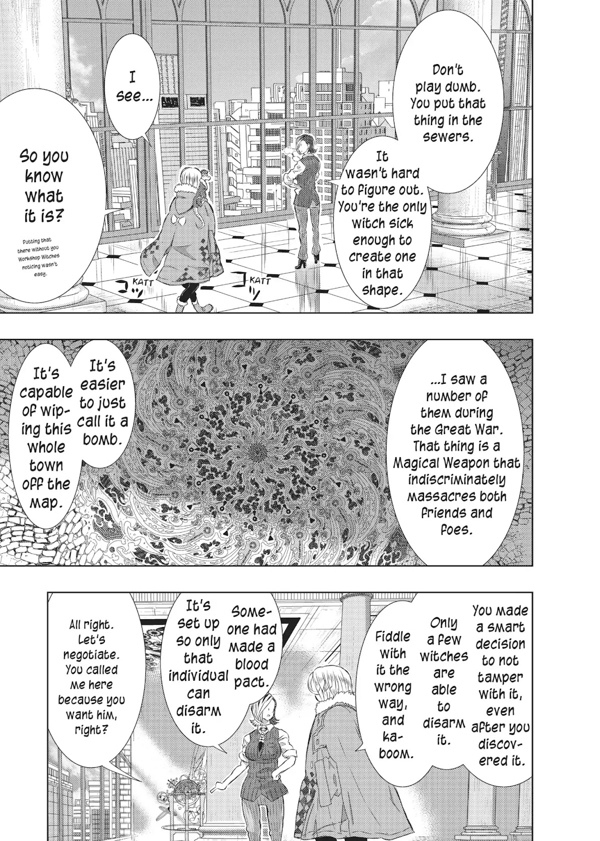 Witchcraft Works Chapter 17 page 21 - Chapter 17: Takamiya and the Witch of the End