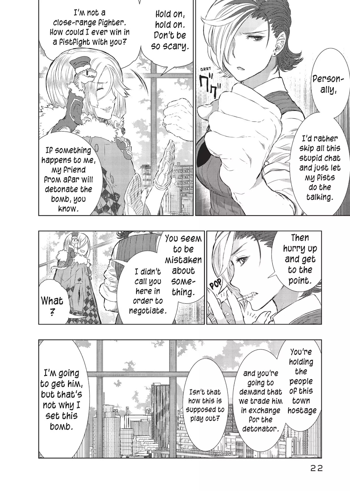 Witchcraft Works Chapter 17 page 22 - Chapter 17: Takamiya and the Witch of the End