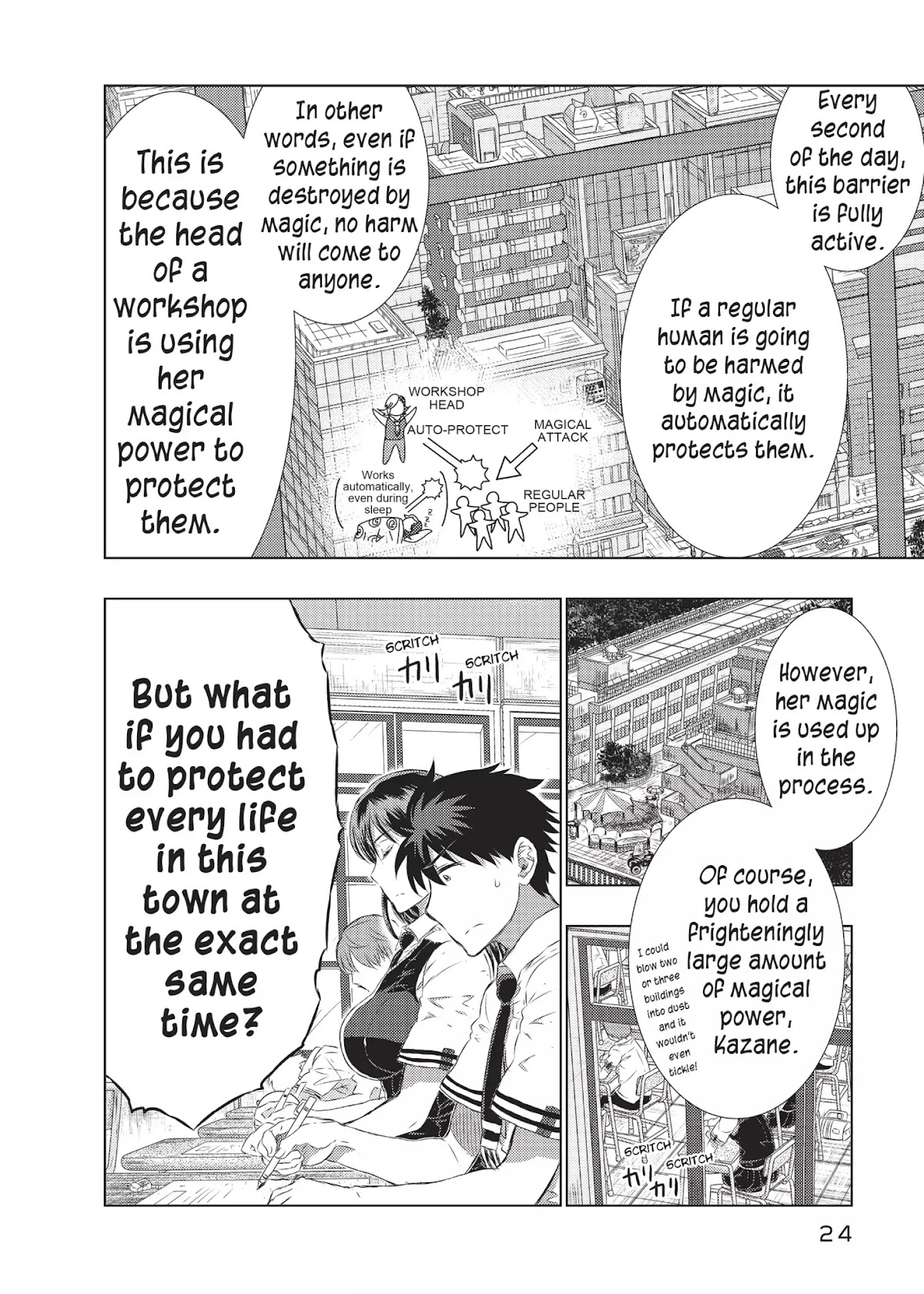 Witchcraft Works Chapter 17 page 24 - Chapter 17: Takamiya and the Witch of the End