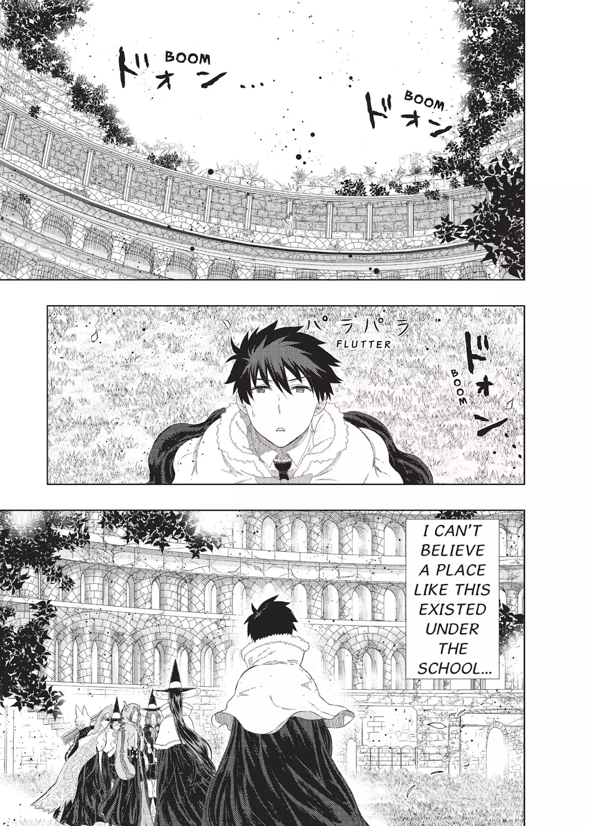Witchcraft Works Chapter 18 page 1 - Chapter 18: Takamiya and the Fight Against Weekend: 1