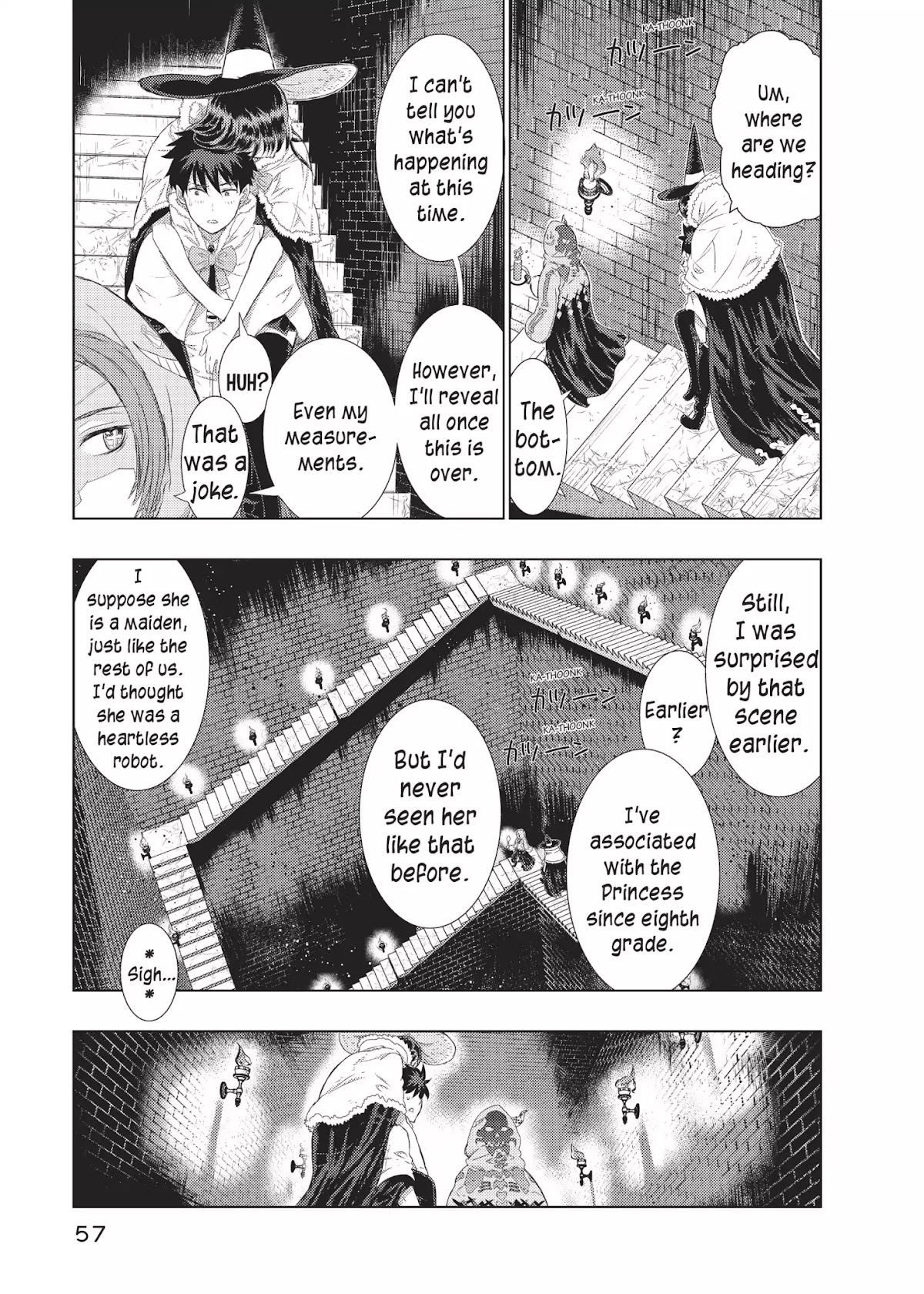 Witchcraft Works Chapter 18 page 13 - Chapter 18: Takamiya and the Fight Against Weekend: 1