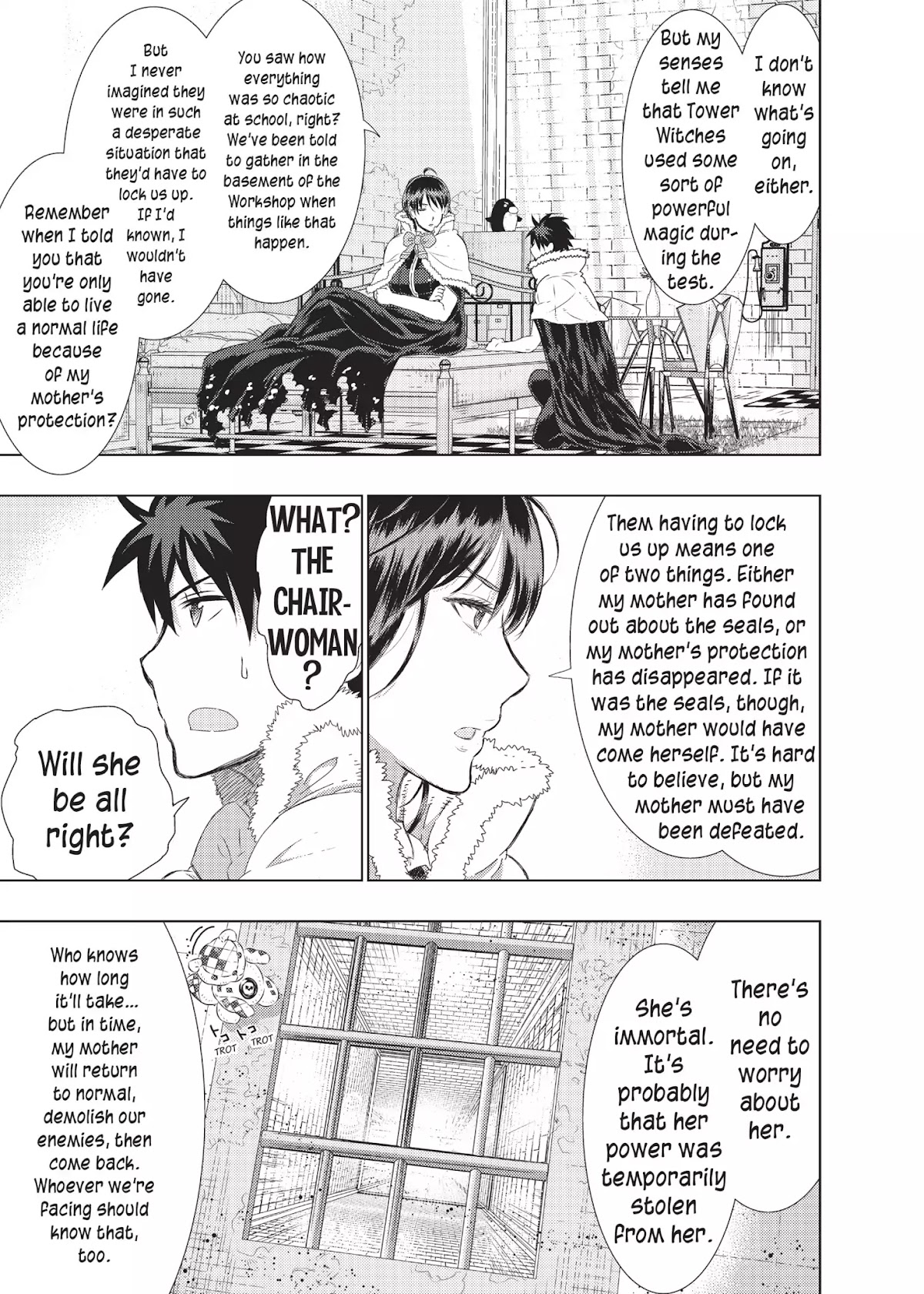 Witchcraft Works Chapter 18 page 19 - Chapter 18: Takamiya and the Fight Against Weekend: 1