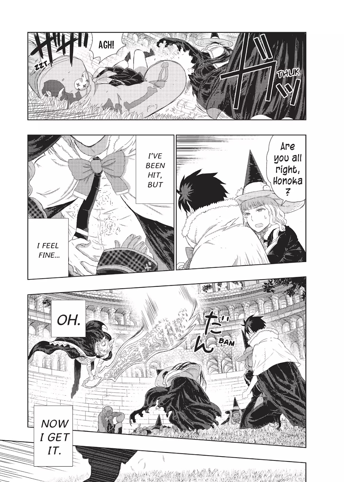 Witchcraft Works Chapter 18 page 9 - Chapter 18: Takamiya and the Fight Against Weekend: 1