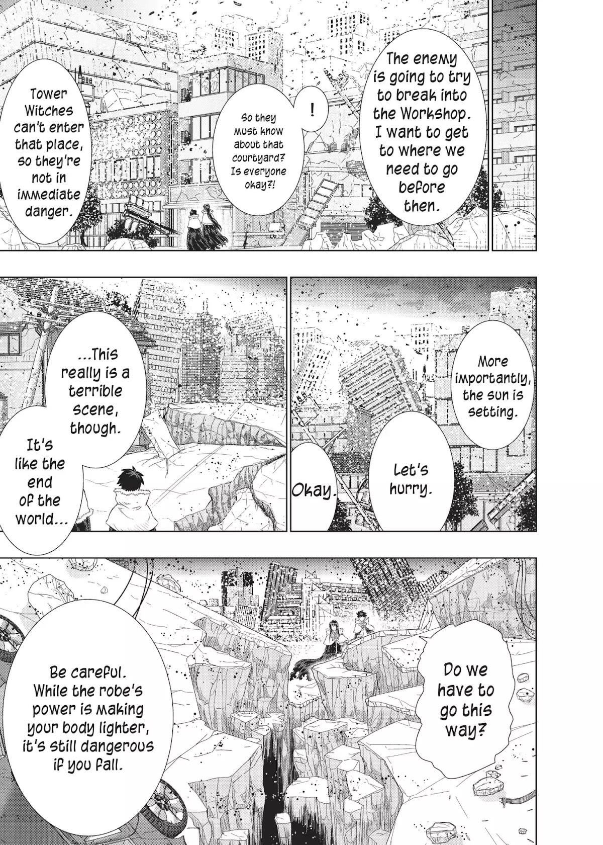 Witchcraft Works Chapter 19 page 10 - Chapter 19: Takamiya and the Fight Against Weekend: 2