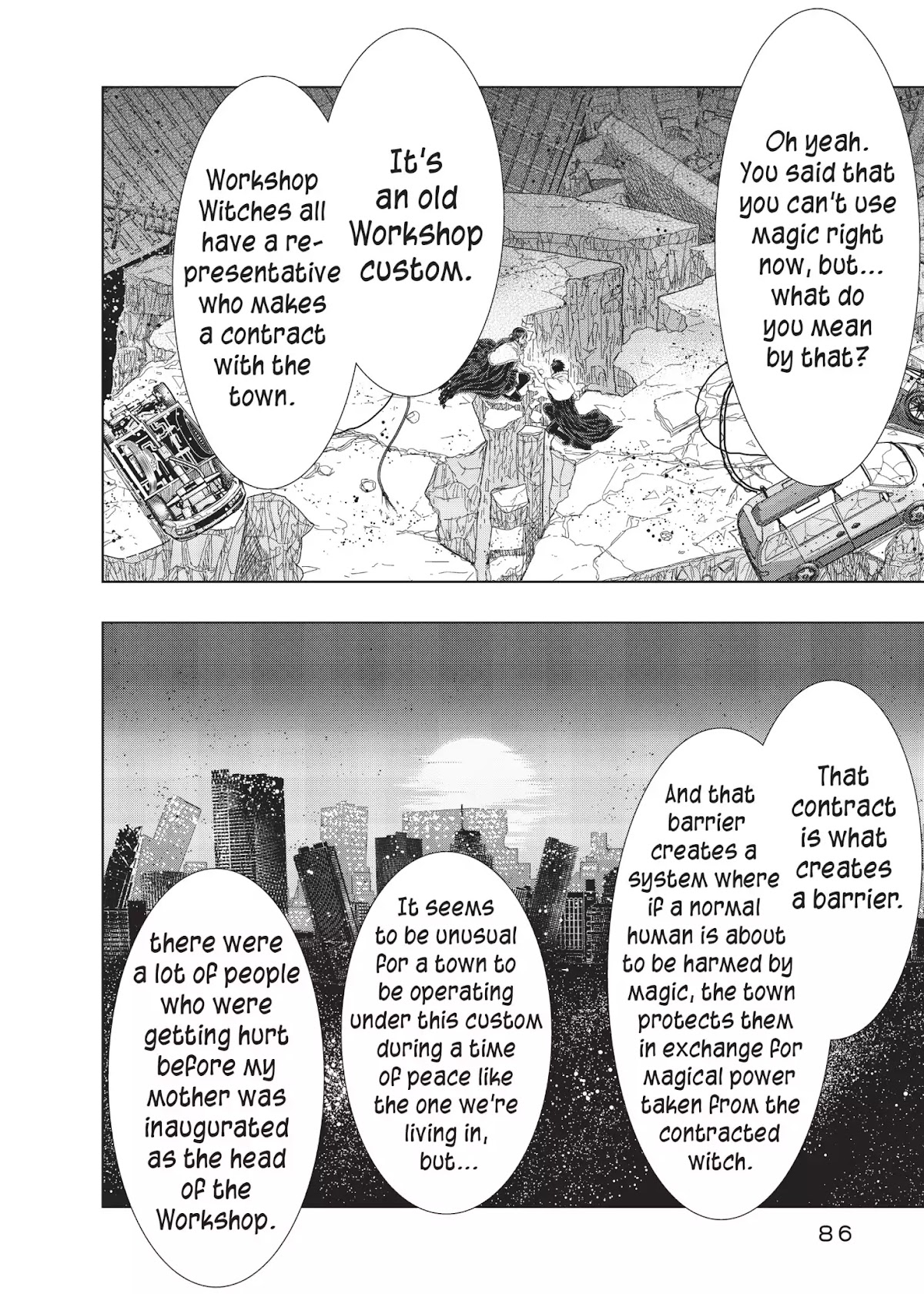 Witchcraft Works Chapter 19 page 11 - Chapter 19: Takamiya and the Fight Against Weekend: 2