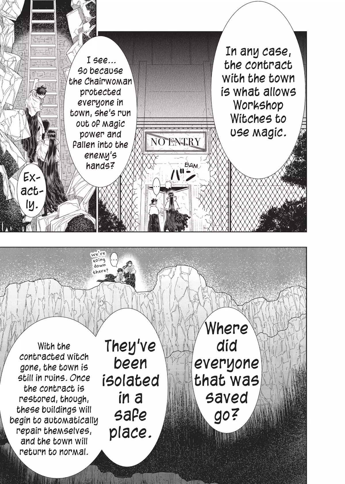 Witchcraft Works Chapter 19 page 12 - Chapter 19: Takamiya and the Fight Against Weekend: 2