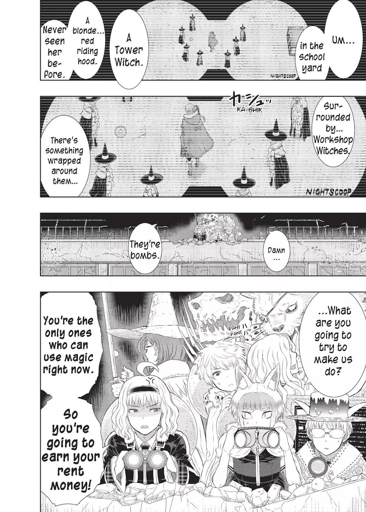 Witchcraft Works Chapter 19 page 18 - Chapter 19: Takamiya and the Fight Against Weekend: 2
