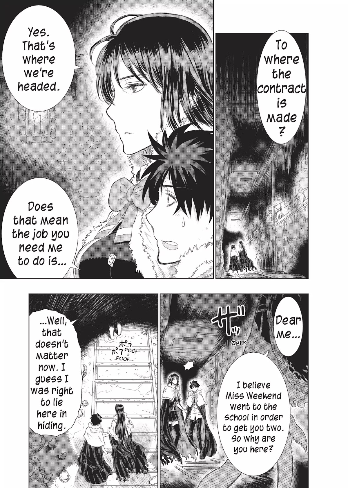 Witchcraft Works Chapter 19 page 19 - Chapter 19: Takamiya and the Fight Against Weekend: 2