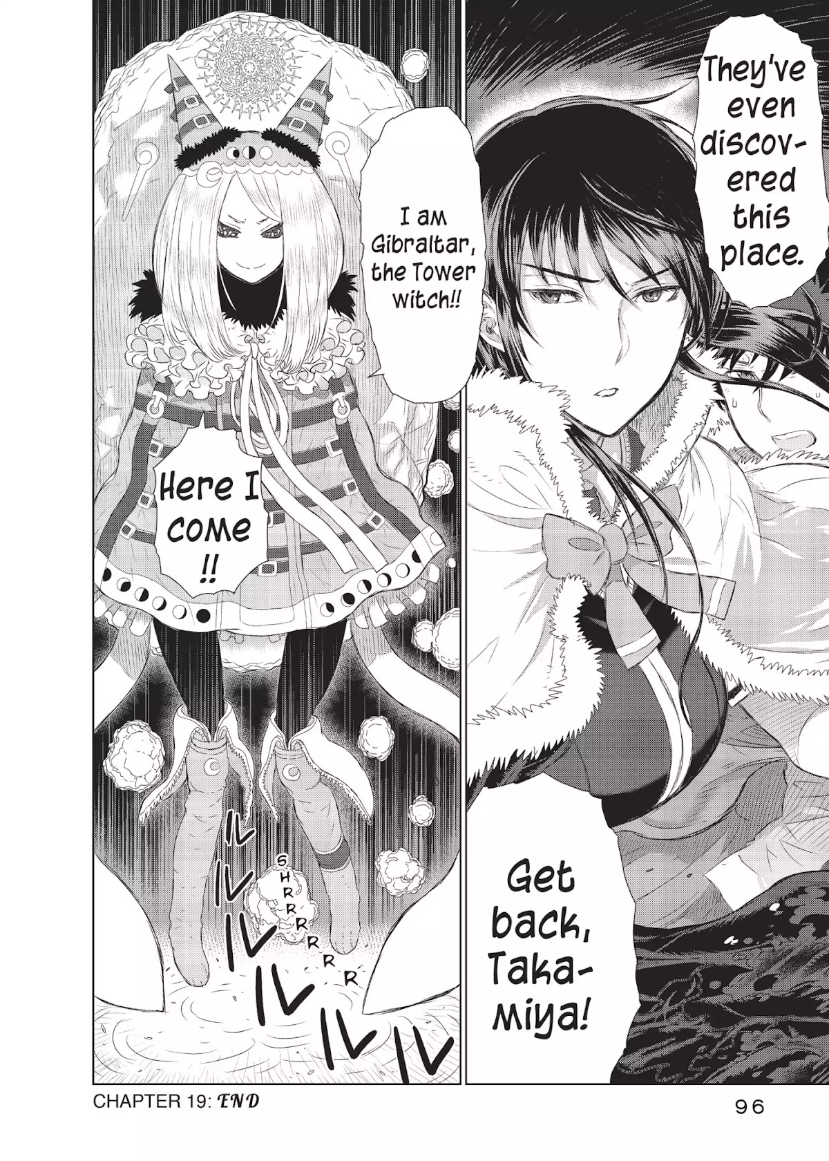 Witchcraft Works Chapter 19 page 20 - Chapter 19: Takamiya and the Fight Against Weekend: 2